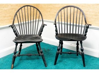 Pair of antique windsor chairs
