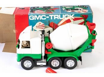 BIG GMC Cement Mixer Truck In Box