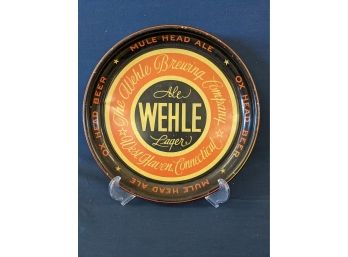 The Wehle Brewing Company West Haven Connecticut Serving Tray