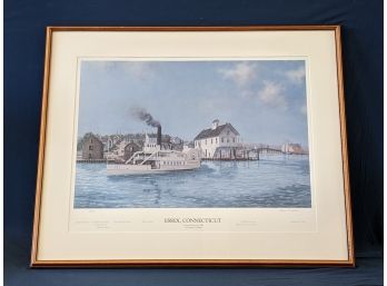 Pencil Signed And Numbered Thomas Coletta 'Essex Connecticut' Lithograph