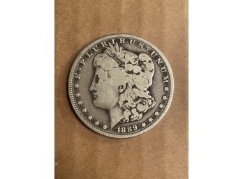 1889 S Morgan Silver Dollar 90 Percent Silver
