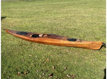 Vintage Fiberglass Kayak