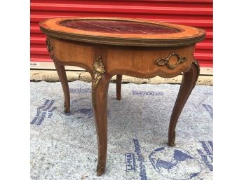 French End Table Fruitwood