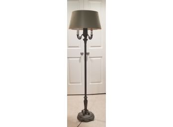 Bronze Stick 3 Bulb Floor Lamp