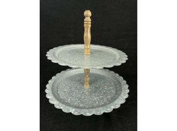 Two Tier Dessert Tray