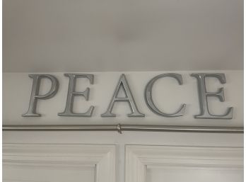 PEACE Letter Decor