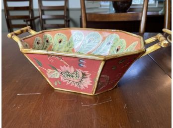 Tracy Porter The Artesian Road Collection Hand Painted Serving Bowl