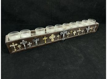 Religious Candle Holder