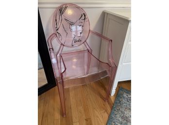 Pink Barbie Acrylic Ghost Chair