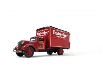 1937 Budweiser Delivery Trunk With Full Load Of Kegs - With Title