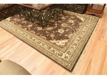 Shaw Rugs Estilio Bakshaish Mocha Wool Area Rug