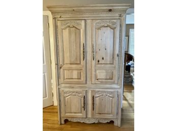 Wooden Armoire Cabinet - TV Not Included