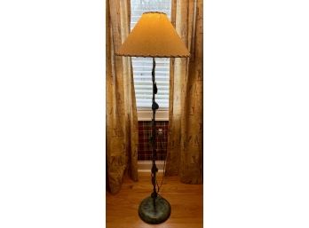 Ornate Metal Floor Lamp