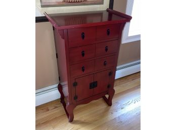 Asian Style Jewelry Cabinet - Lots Of Storage