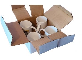 Set New Deadstock Winnie Staniford Designs Fly Fishing Lure Ceramic Coffee Mugs