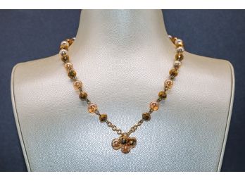 Gold Bead Necklace