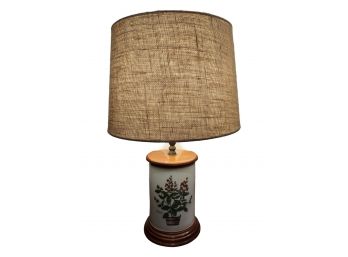 VINTAGE TABLE LAMP WITH SHADE IN VERY GOOD CONDITION