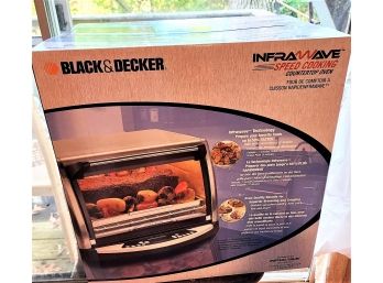 BRAND NEW IN BOX - Black N Decker Infrawave Speed Cooking Countertop Oven