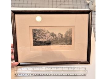 VINTAGE - 2 SIGNED PRINTS BY WALLACE NUTTING