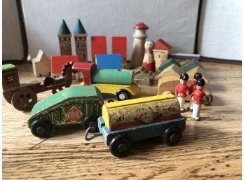 23 Old Wooden Toys!