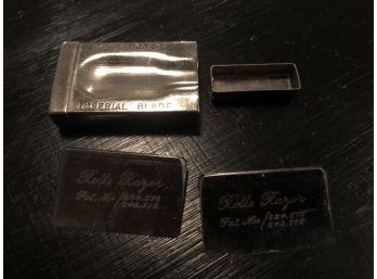 Rolls Razor Imperial Blade Case With 2 Blades