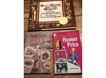 St George & The Dragon, Homer Price And Boy - All First Editions