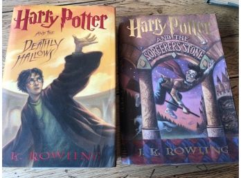 Harry Potter Books - Sorcerer's Stone,1997/8 - Deathly Hallows,2007