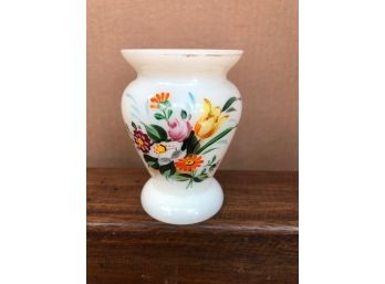 Small Vase Stamped Czechoslovakia 3 1/4' Tall