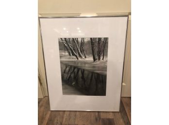 Numbered Dorothy Kerper Monnelly Photo - 'ipswich River, Winter' -  24' X  30 1/4'