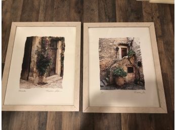 2 Prints From Maureen Love Framed 18' X 22'