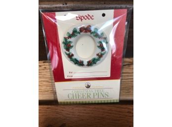 New Spode Christmas Tree Cheer Pin 2004