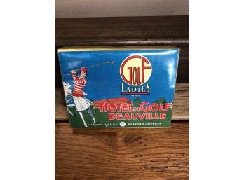 Golf Ladies Hotel Du Golf Deauville Playing Cards Piatnik Austria 1 Unopened