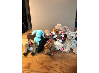 10 Beanie Babies W/Tags