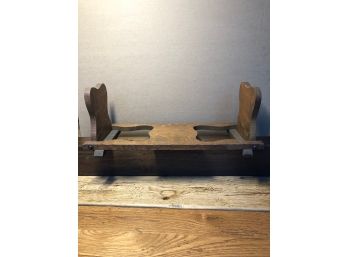 Wood Book Holder/shelf