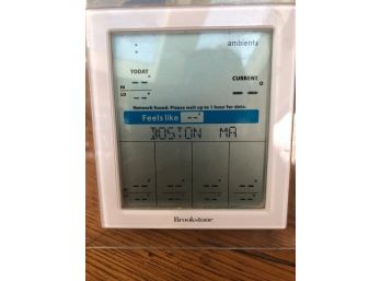 Brookstone Weather Station