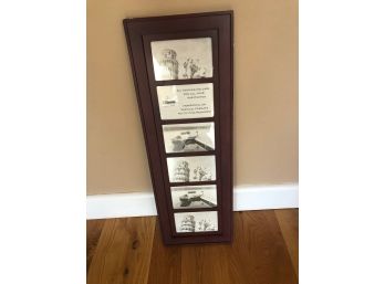 Malden Frame, Holds 6- 4x6 Pictures