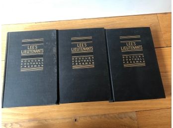 Lee's Lieutenants Volumes I, II, III By Douglas Southall Freeman - 1944