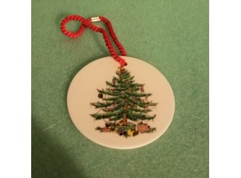 Royal Worcester Spode England Christmas Ornament W/ Box