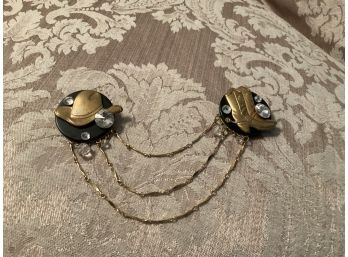 Western Hat And Boot Pin - Lot #4