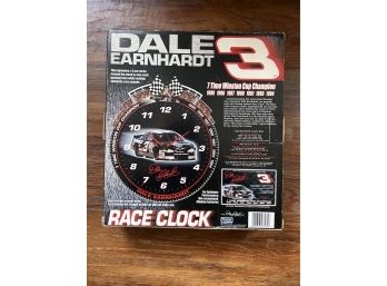 Dale Earnhardt Clock