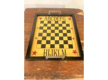 Decorative 'Alphabet' Tray