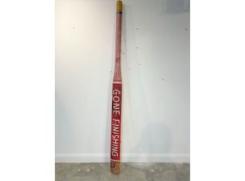 Hand Painted Wooden Oar