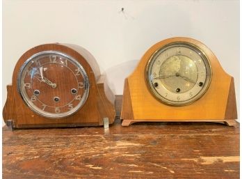 Lot Of Two Westminster Clocks