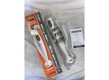 Proctor Silex White Hand Blender 2 Speeds New In Box (NIB)