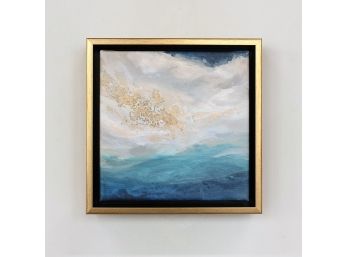 Dreams - 8x8 Canvas Print In Custom Gold Floater Frame