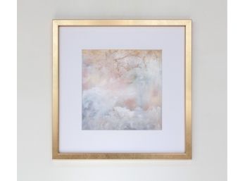 Blushing Breeze - Framed Canvas Print