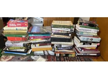 LARGE LOT OF BOOKS ON VARIOUS SUBJECTS