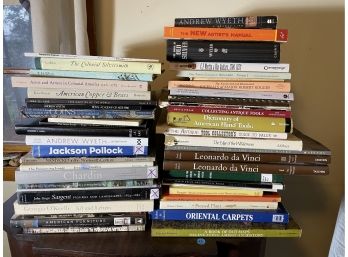 LARGE LOT OF BOOKS ON ART AND COLLECTING