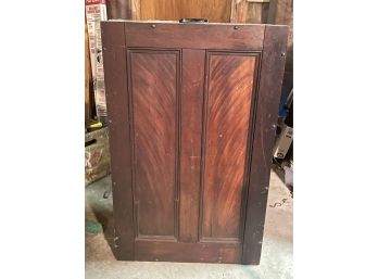 VERY INTERESTING LARGE HANGING ANTIQUE CABINET