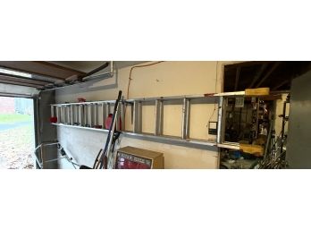 A 20' ALUMINUM LADDER